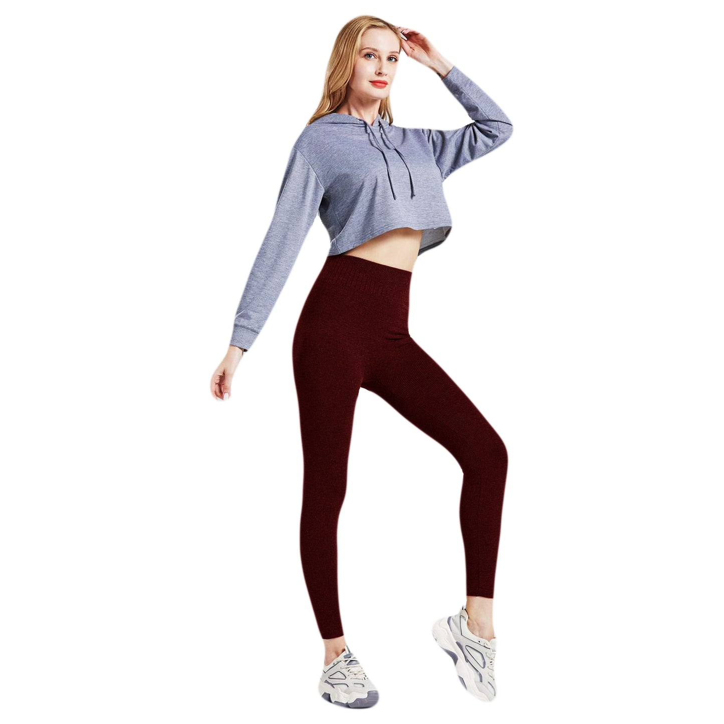 Thermo Leggings (4x Rot)